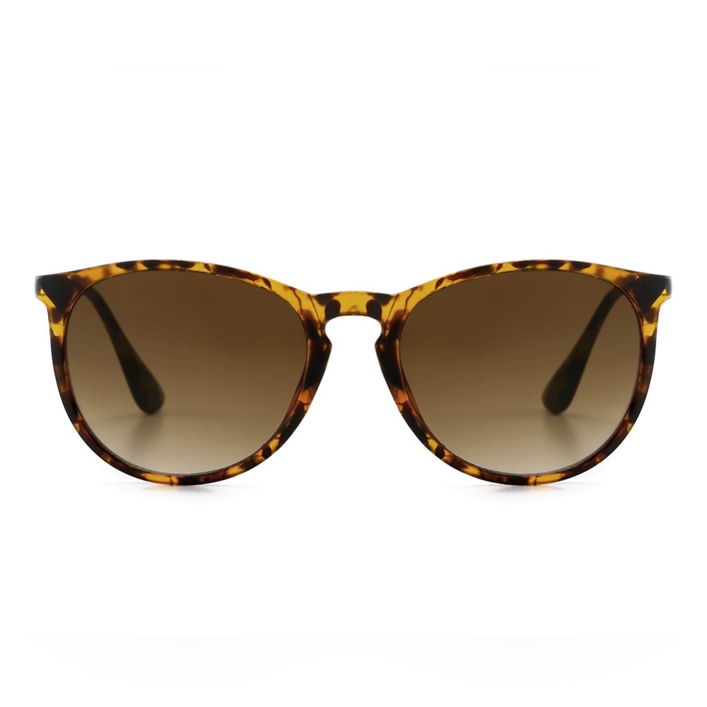 Women's Round Tortoiseshell Sunglasses